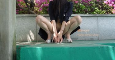 โรคจิตสาวสุดสวย กับลีลาการโชว์เรือนร่างกลางที่สาธารณะ โชว์หี